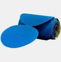 MMM	36202	RL	3M™ 36202 321U Series Abrasive Disc Roll, 6 in Dia, 80 Grit, PSA, Blue