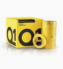 MT136 Sold PER ROLL 	1 roll	Q1® MTQ136 Premium Masking Tape, 55 m x 36 mm, 125 um THK, Sun Yellow